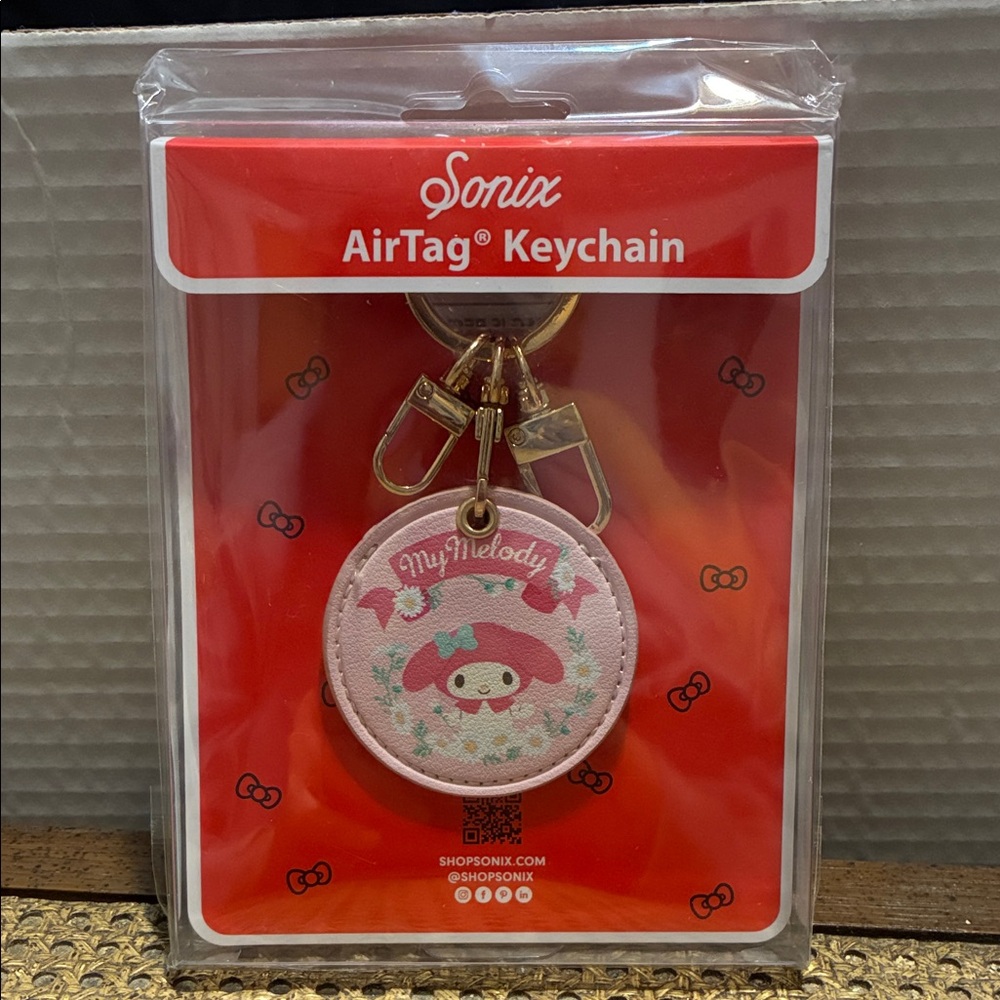Sonix My Melody Pink AirTag Keychain